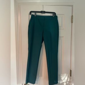 Emerald green columnist express pants